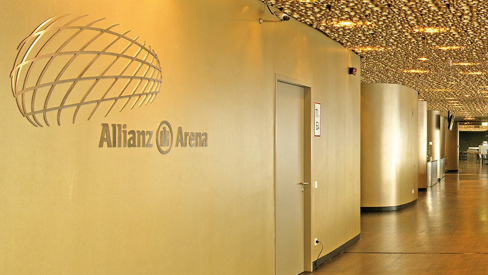<b>Allianz Arena, Munich, Germany</b><br />Caparol CapaGold