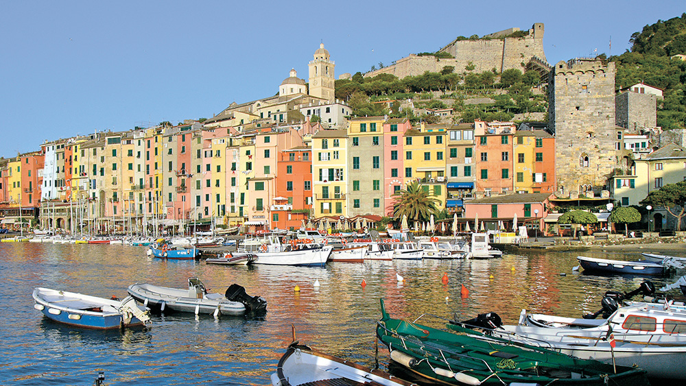 <b>World Heritage, Portovenere, Italy</b><br />ColorDesignStudio + Caparol mineral paints
